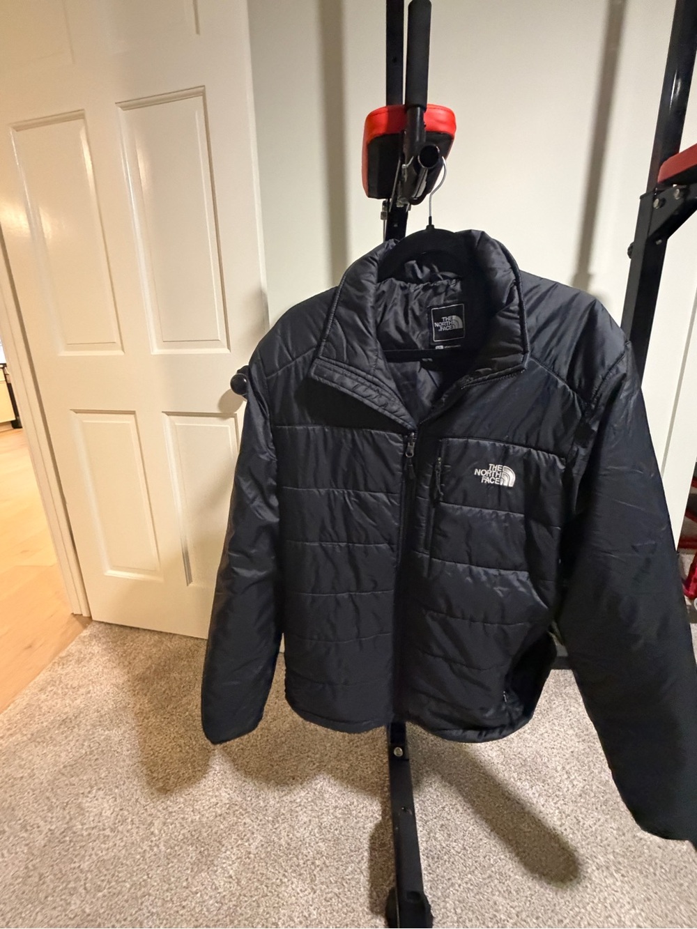 The North Face Men’s Black Quilted Puffer Jacket